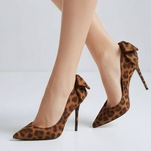 New York & Company Animal Print Heels